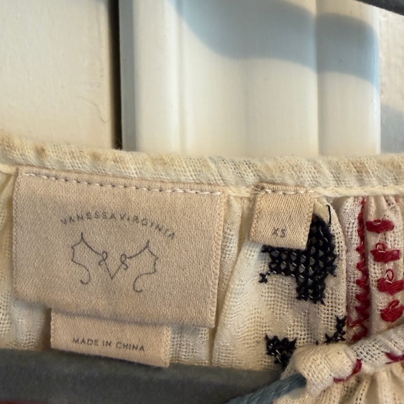 Anthropologie Colentina Peasant Blouse XS - Picture 5 of 5